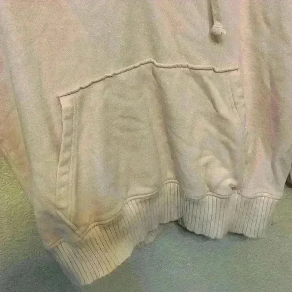 Light pink Aerie hooded sweatshirt sz L girly feminine athleisure loungewear - Picture 5 of 8